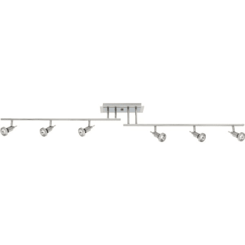 Image for Access Lighting Six-Light Halogen Track Light Fixture, Brushed Steel from HD Supply