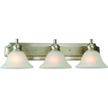 Image for Design House® Bristol 24 In. 3-Light Incandescent Bath Vanity Fixture (Satin Nickel) from HD Supply