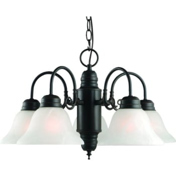 Image for Design House® Millbridge 5-Light Indoor Chandelier (Oil-Rubbed Bronze) from HD Supply