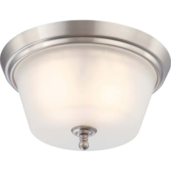 Image for Satco® 13 in. 60W 2-Light Incandescent Flush Mount Light from HD Supply