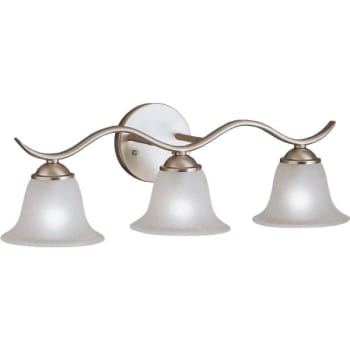 Image for Kichler® Dover 22.5 in 3-Light Vanity Light Fixture (Brushed Nickel) from HD Supply