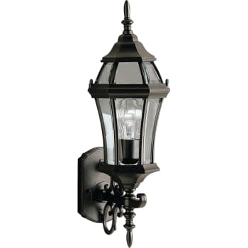 Image for Kichler® Townhouse 7.25 x 21.5 in. 1-Light Outdoor Lantern (Black) from HD Supply