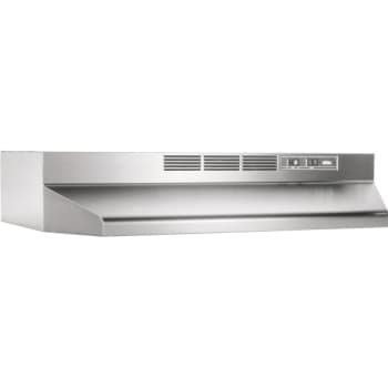 Image for Broan® 30" Stainless Steel Non-Vented Range Hood w/EZ1 Instllation brackets from HD Supply