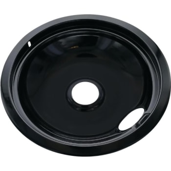 Image for Universal 8" Black Drip Bowl, Package Of 6 from HD Supply