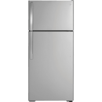 Image for GE® 16.6 Cubic Feet Refrigerator, ENERGY STAR®, Stainless Steel, Optional Icemaker 501233 from HD Supply