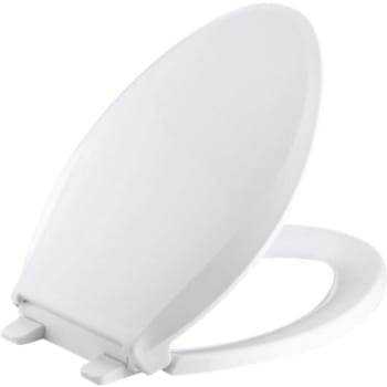 Image for Kohler® Plastic Elongated Toilet Seat Cachet® Quick Attach/Release® Quiet-Close® from HD Supply