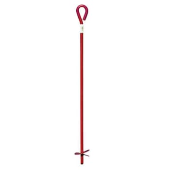 Image for Yardgard 3 In. X 30 In. Earth Anchor, Red from HD Supply