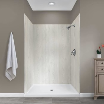 Image for Foremost 48 X 34 X 78 Shower Wall In Driftwood from HD Supply