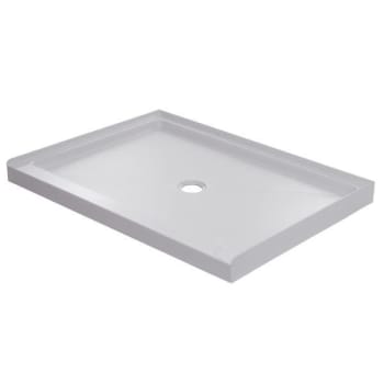 Image for Foremost 48 X 34 Shower Base With Center Drain In White from HD Supply