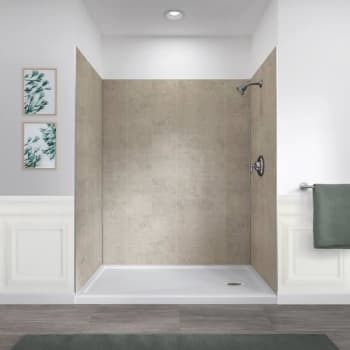 Foremost 60 X 32 X 78 Shower Wall In Shale