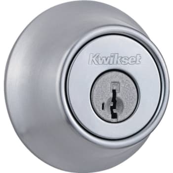 Image for Kwikset® 660 Deadbolt, Keyed One Side Smartkey Security™ Satin Chrome, Package Of 12 from HD Supply