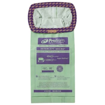 Image for Proteam Super Halfvac Intercept Micro Filter Vacuum Bag (10-Pack) from HD Supply