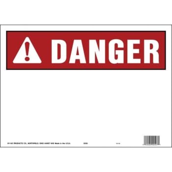 Image for HY-KO "DANGER" Sign, Polyethylene, 14 x 10", Package Of 5 from HD Supply
