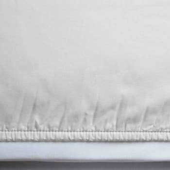 Westpoint Home T200 Martex Millennium King Fitted Sheet White/Gold, Case Of 24