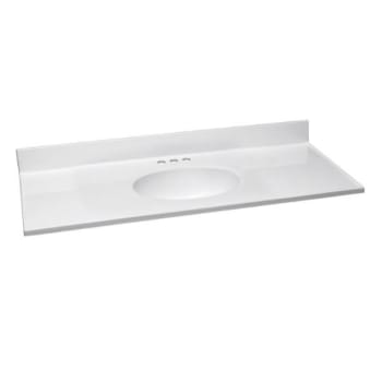 Image for Design House® Cultured Marble Vanity Top 49, Solid White from HD Supply