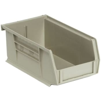 Quantum Storage Systems® Stone Ultra Series Stack And Hang Bins 7-3/8x4-1/8x3 In Package Of 24