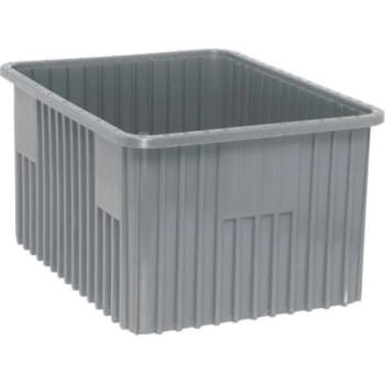 Image for Quantum Storage Systems® Gray Dividable Grid Containers 22-1/2x17-1/2x12 In Package Of 3 from HD Supply