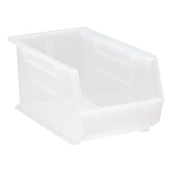 Image for Quantum Storage Systems® Clear Ultra Series Stack And Hang Bins 14-3/4x8-1/4x7 In Package Of 12 from HD Supply