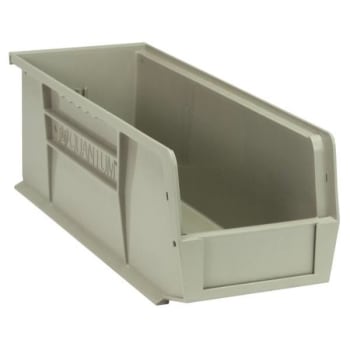 Quantum Storage Systems® Stone Ultra Series Stack And Hang Bins 14-3/4x5-1/2x5 In Package Of 12