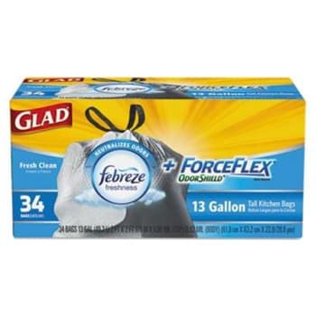 Image for Glad 13 Gal High-Density Trash Bag (204-Carton) (White) from HD Supply