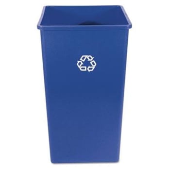 Image for Rubbermaid 50 Gallon Commercial Recycling Plastic Container (Blue) from HD Supply