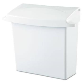 Image for Rubbermaid Commercial Wall-Mount Sanitary Napkin Receptacle w/ Rigid Liner from HD Supply