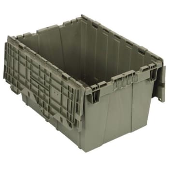 Image for Quantum Storage Systems® Gray Attached Top Distribution Containers 21-1/2x15-1/4x12-3/4 Inch from HD Supply