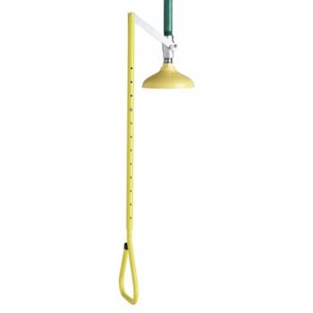 Image for SPEAKMAN® Lifesaver 20 GPM Yellow Vertical Emergency Shower from HD Supply