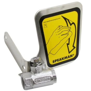 Image for SPEAKMAN® Ball Valve Assembly For Portable Emergency Eyewash from HD Supply