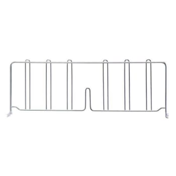Image for Quantum Storage Systems® Chrome Shelf Divider 24d X 8h Inch from HD Supply