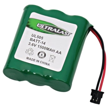 Image for Ultralast™ 3.6 Volt  1300 Mah Replacement Cordless Phone Battery from HD Supply