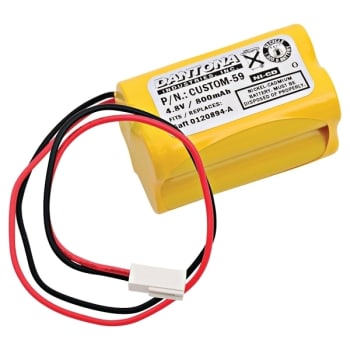 Image for Dantona® #custom-59 4.8v Rechargeable Nickel Cadmium Batteries from HD Supply