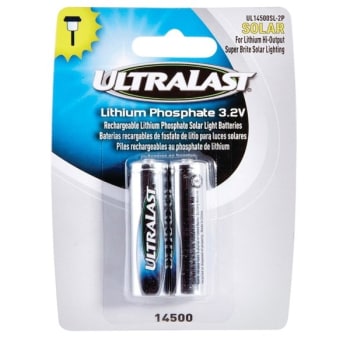 Image for Ultralast™ 3.2 Volt 600 mAh Solar Lighting Battery from HD Supply