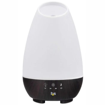 Healthsmart Aromatherapy Diffuser Cool Mist Humidifier - Oil Diffuser, White
