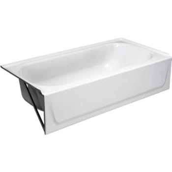 Image for Bootz Aloha 5 ft. Left Drain Alcove Tub (White) from HD Supply