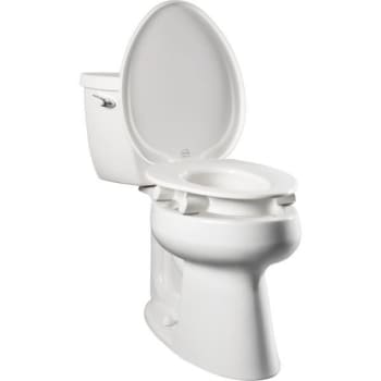 Image for Bemis® Clean Shield® 3 in. Lift Elongated Closed Front Toilet Seat (White) from HD Supply