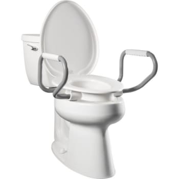 Image for Bemis® Clean Shield® 3 in. Lift Elongated Closed Toilet Seat w/ Support Arms (White) from HD Supply