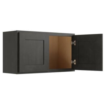 Image for CNC Cabinetry Luxor Smoky Grey Wall Cabinet 27w X 18h from HD Supply