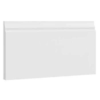 Image for CNC Cabinetry Luxor White Base Molding, Shaker 96w X 4.5h from HD Supply