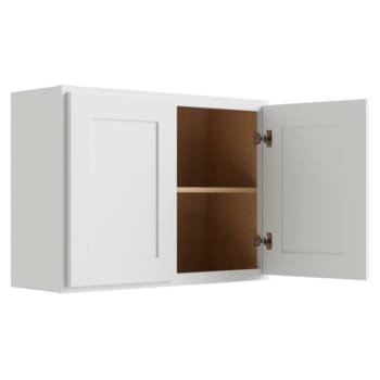 Image for CNC Cabinetry Luxor White Wall Cabinet 42w X 24h from HD Supply