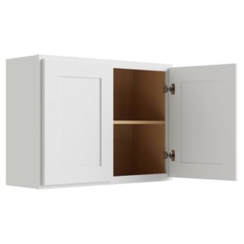 Image for Cnc Cabinetry Luxor White Wall Cabinet 33w X 24h from HD Supply