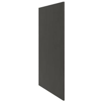 Image for CNC Cabinetry Luxor Smoky Grey Veneer Tall End Skin W X H from HD Supply