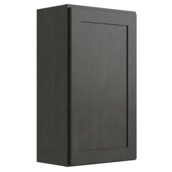 Image for CNC Cabinetry Luxor Smoky Grey Wall Cabinet 15w X 36h from HD Supply