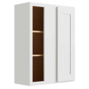 Image for Cnc Cabinetry Luxor White Blind Wall Cabinet 27w X 36h from HD Supply