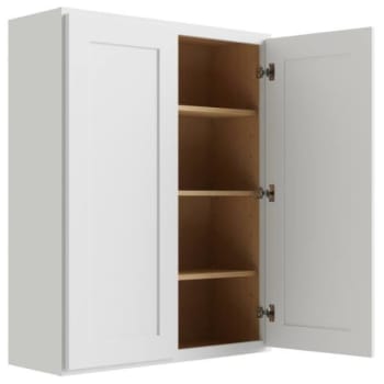 Image for CNC Cabinetry Luxor White Wall Cabinet 30w X 42h from HD Supply