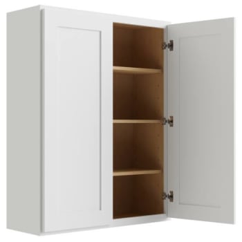 Image for CNC Cabinetry Luxor White Wall Cabinet 36w X 42h from HD Supply