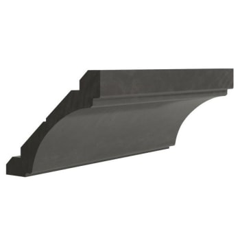 Image for CNC Cabinetry Luxor Smoky Grey Royal Crown Molding, Coved 1w X 3.5h from HD Supply