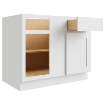 Image for Cnc Cabinetry 33 X 34.5 In. Luxor Right Blind Base Cabinet (White) from HD Supply
