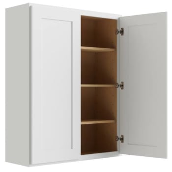 Image for Cnc Cabinetry Luxor White Wall Cabinet 24w X 42h from HD Supply