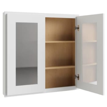 Image for CNC Cabinetry Rta Luxor White Medicine Cabinet 24w X 30h from HD Supply